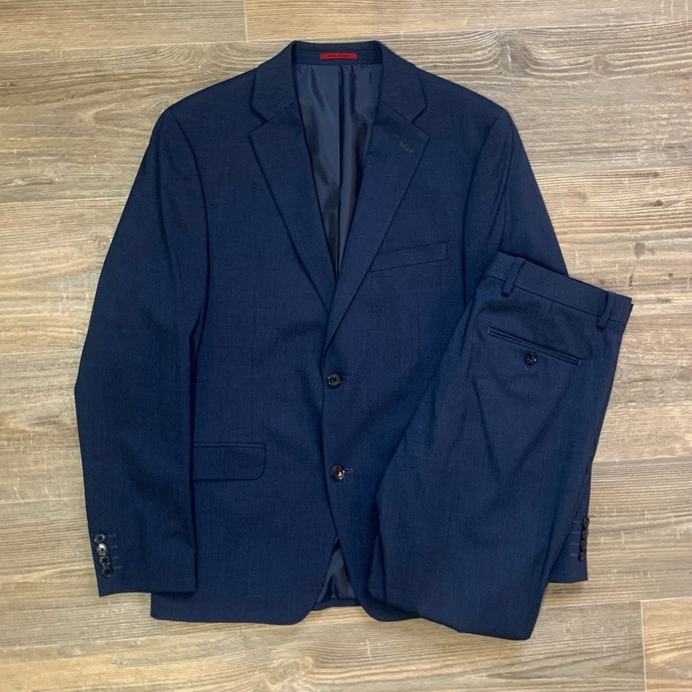 Alfani Navy Blue Men's Suit
